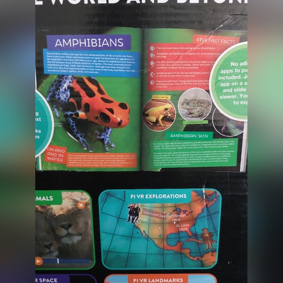 ENCYCLOPEDIA BRITANNICA Virtual Reality Exploration 6 Interactive Books Set - Picture 5 of 12